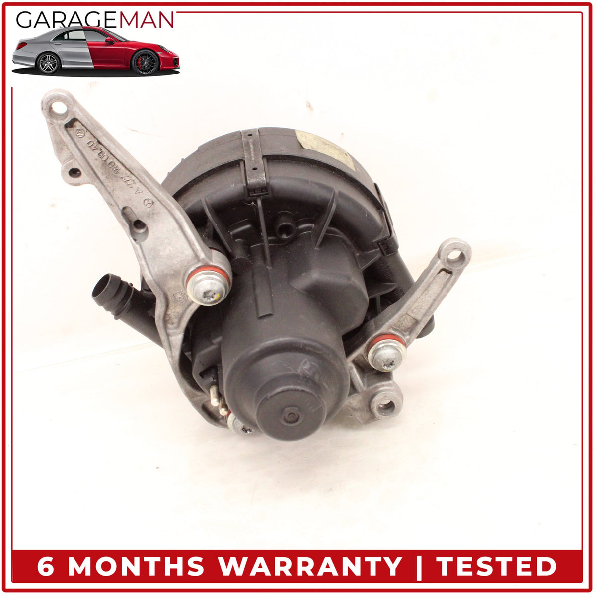 2005-2015 Mercedes W211 E350 Secondary Air Smog Pump w/ Bracket 0001405185 OEM