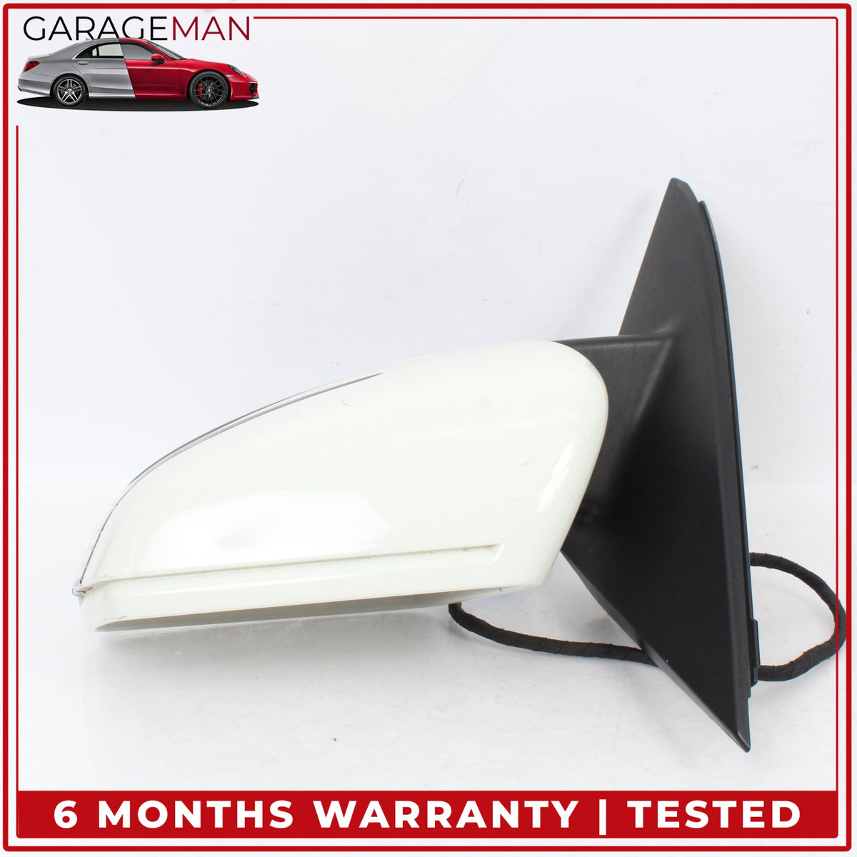 2015-2020 Mercedes X156 GLA250 Left Side Door Rear View Mirror w/ Blind Spot OEM