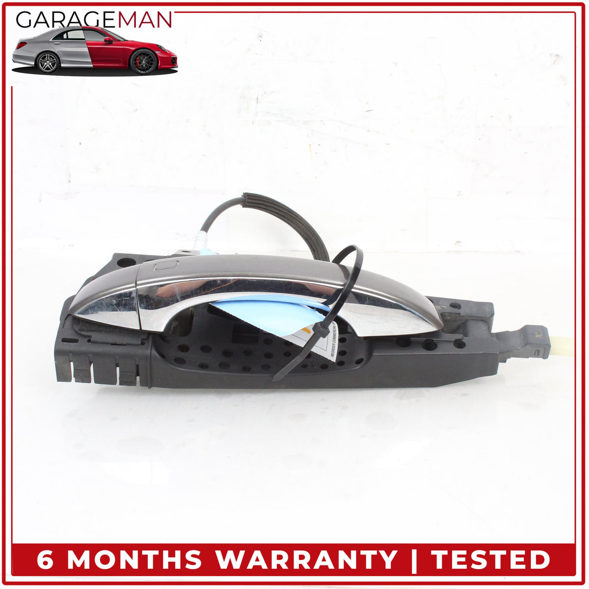 2012-2018 Audi A6 A7 Rear Left Driver Side Exterior Door Handle 4H0837885 OEM
