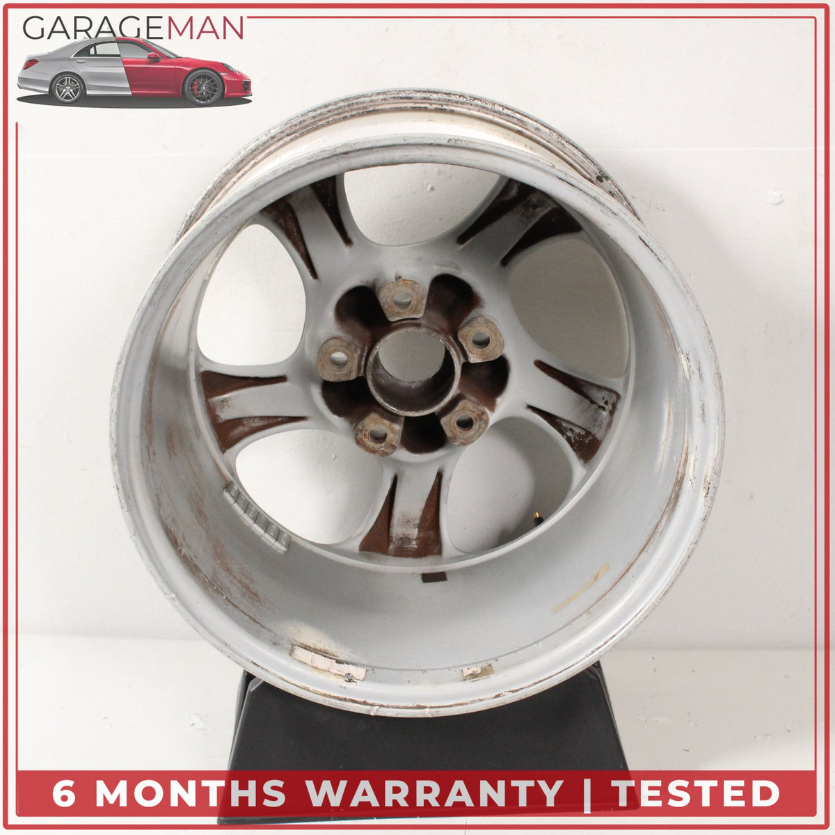 1999-2001 Porsche 911 Carrera 996 Rear Side Wheel Rim 9X17 ET55 99636212800 OEM
