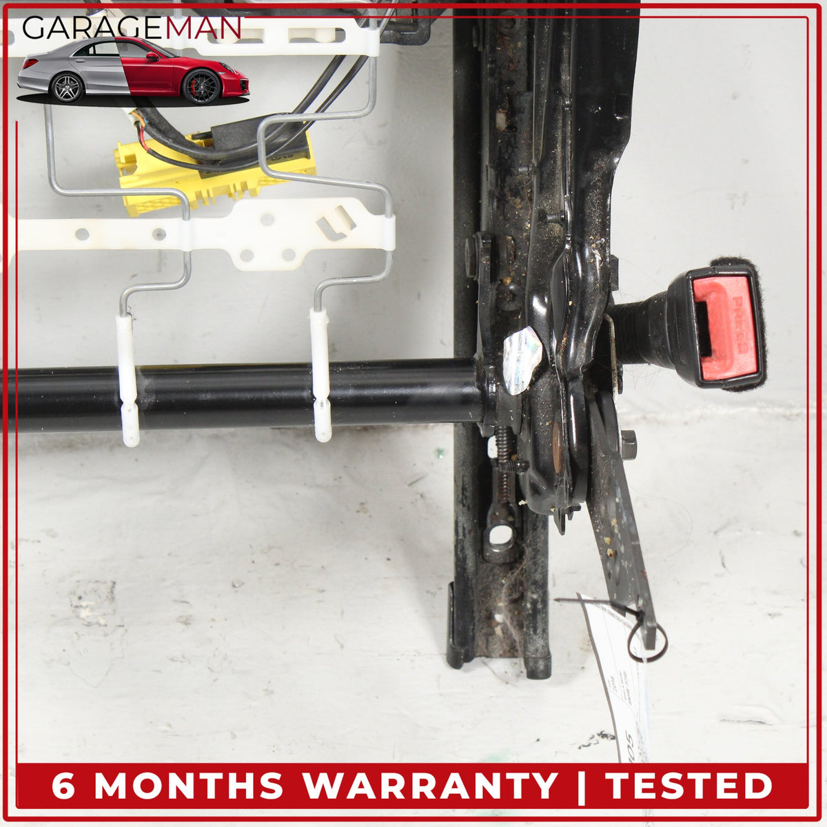 2012-2020 BMW 328i F30 Front Left Seat Track Rail Frame w/ Motors 7243527 OEM