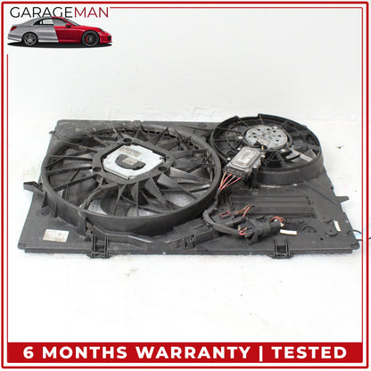 2007-2015 Audi Q7 SUV Engine Radiator Electric Cooling Dual Fan 7L0121207D OEM