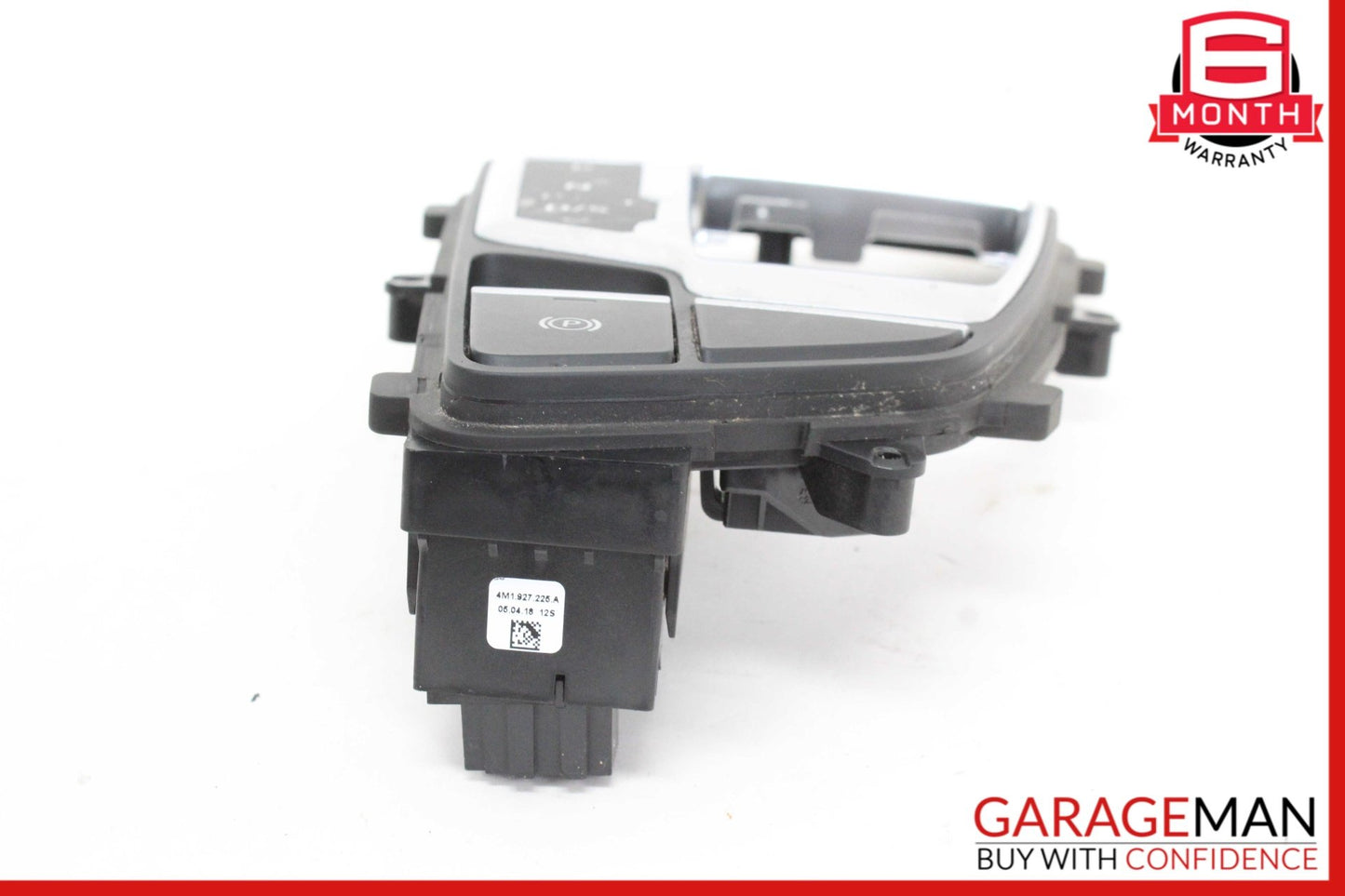 2017-2019 Audi Q7 Gear Shift Trim Cover w/ Parking Brake Switch 4M1713111F
