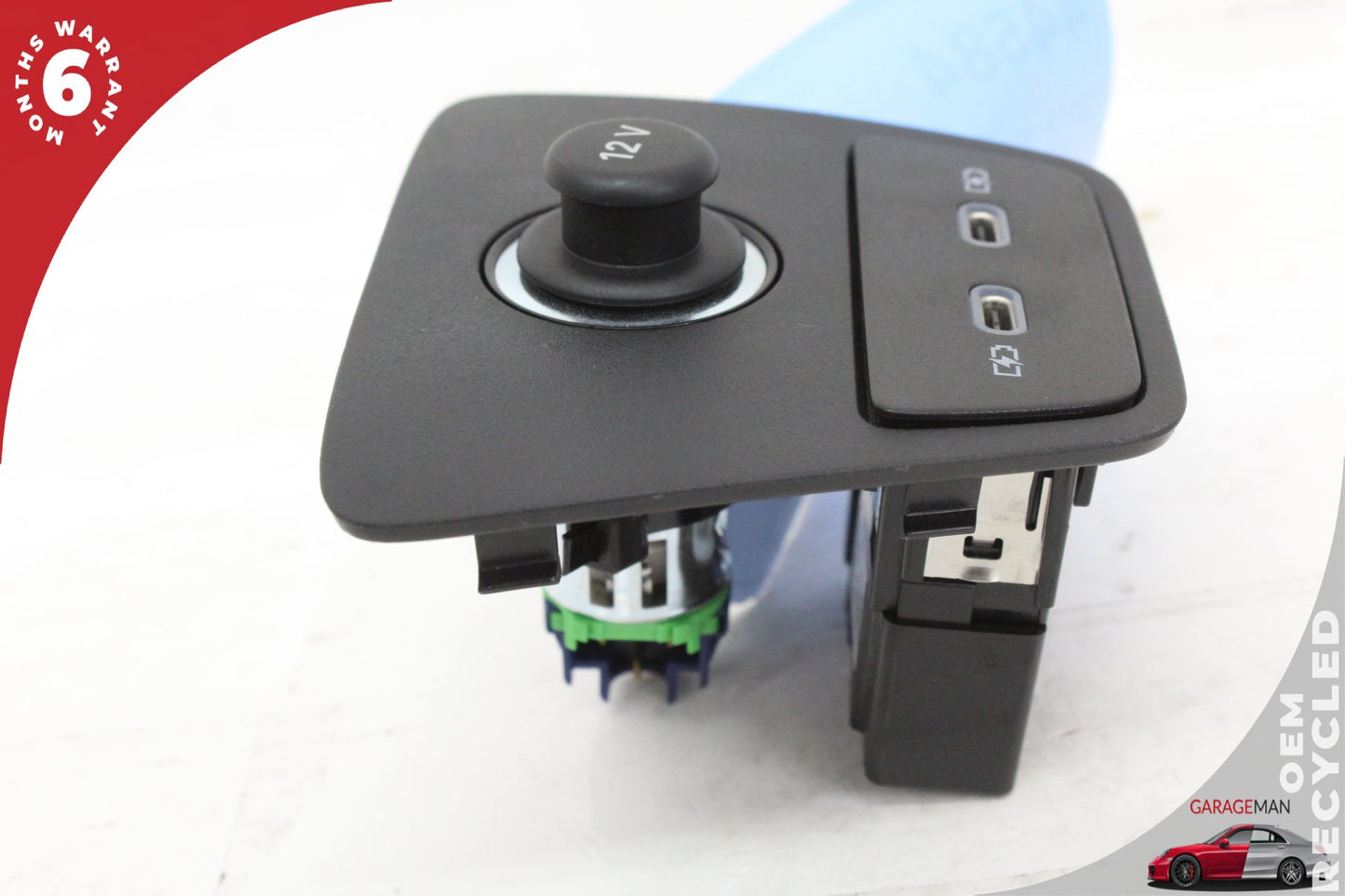 2022-2025 Audi Q4 E-Tron SUV 12V USB Charger Port Trim Cover 2G6035954 OEM