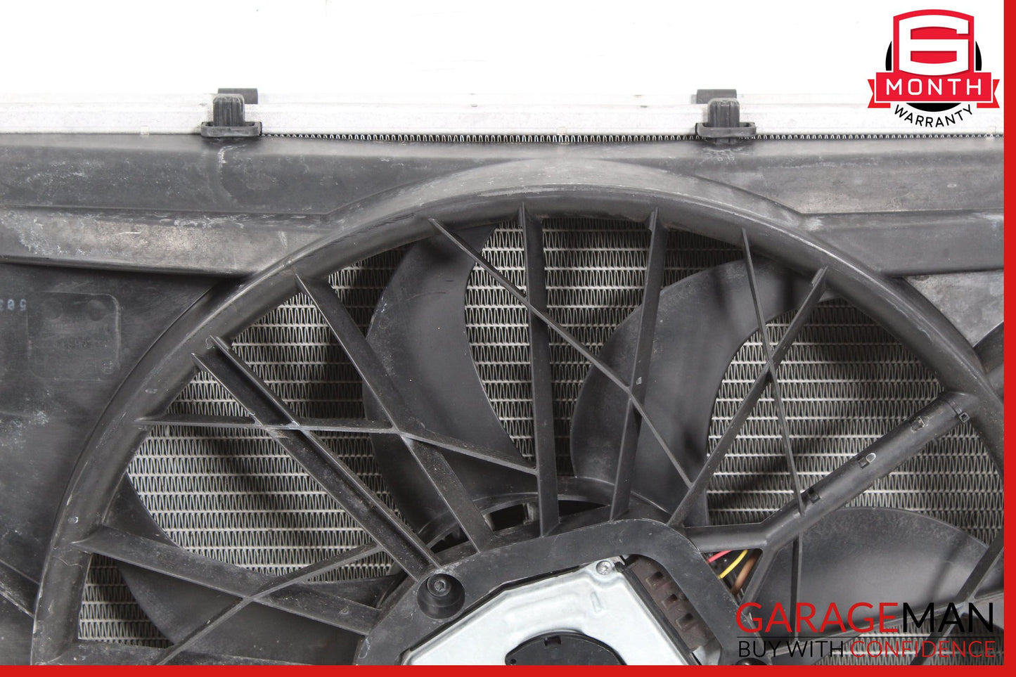 2003-2006 Mercedes R230 SL500 Engine Cooling Radiator AC A/C Condenser Assy OEM