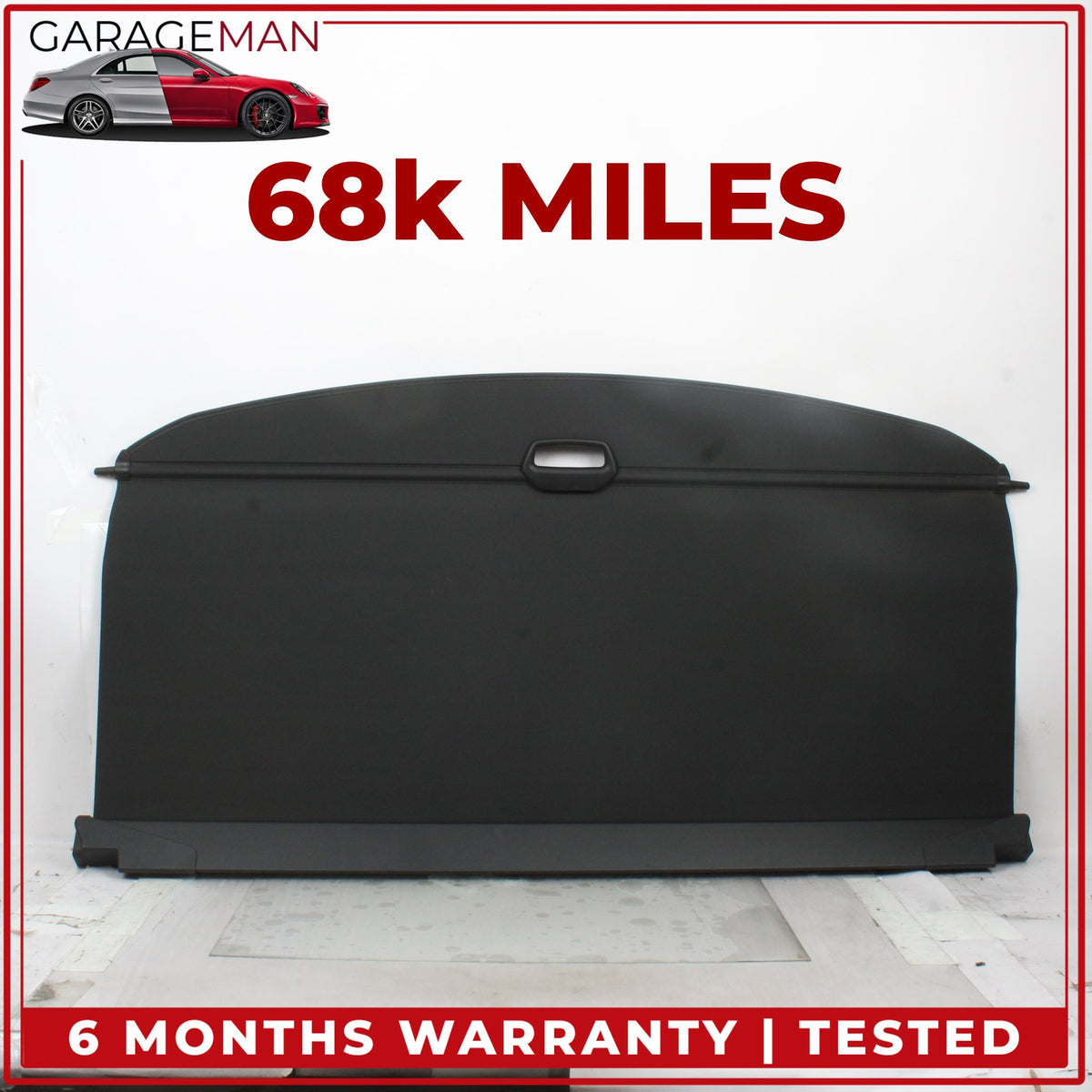 2018-2024 BMW X3 G01 SUV Rear Trunk Retractable Cargo Cover Black 7471986 OEM