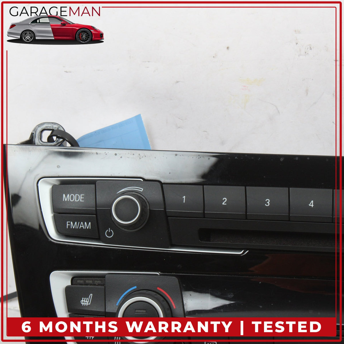 2014-2021 BMW M235i F22 AC Climate Temperature Radio Control Switch Panel OEM