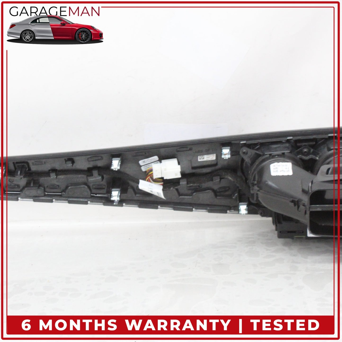 2014-2018 Mercedes W222 S550e Dash Trim w/ Air Vent & Climate Control Panel OEM