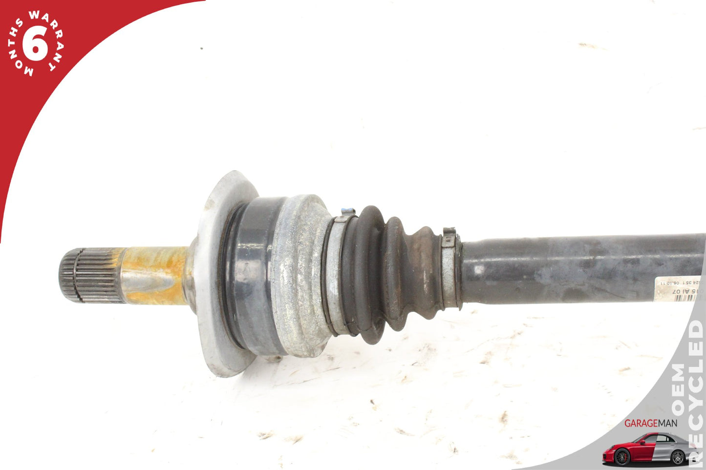 2011-2016 BMW F10 550i 535i RWD Rear Left Side CV Axle Shaft 33207581015 OEM