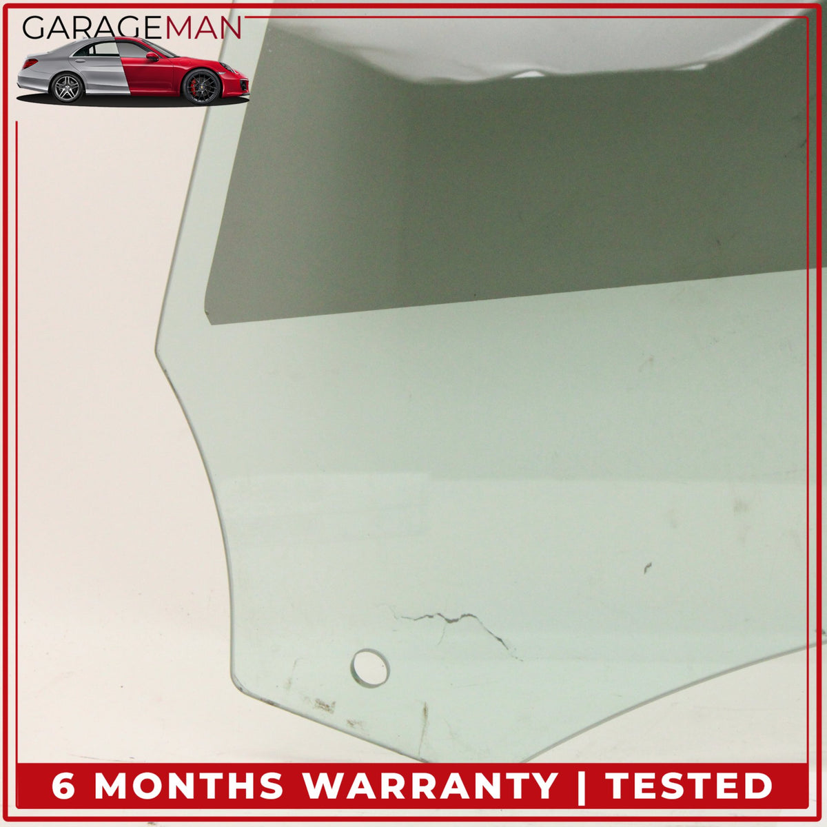 2009-2015 Jaguar X250 XF XFR XFR-S Front Left Driver Side Door Window Glass OEM