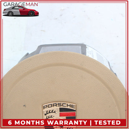 2010-2016 Porsche Panamera 970 Steering Wheel Airbag Beige 97080308902 OEM