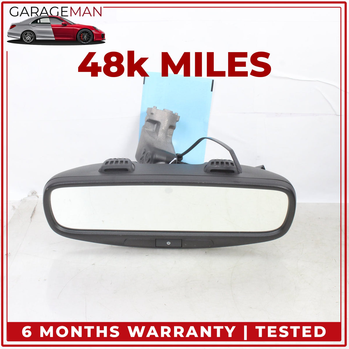 2017-2022 Maserati Ghibli M157 Front Upper Windshield Rear View Mirror OEM