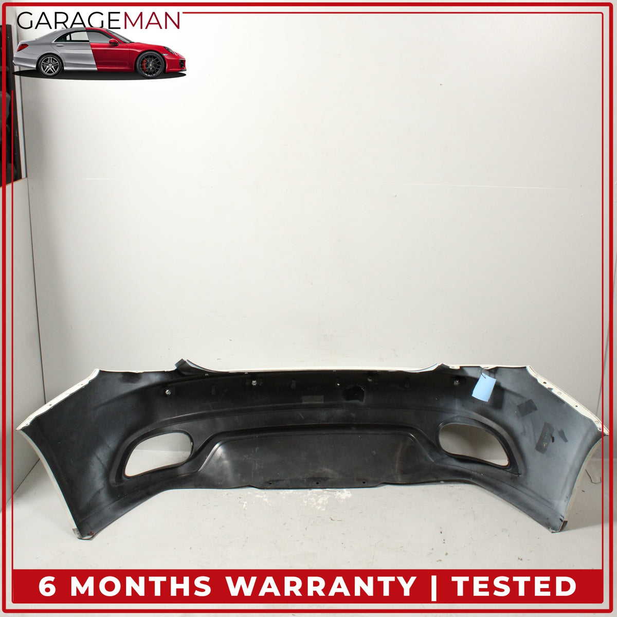 2008-2019 Maserati GranTurismo M145 GranCabrio Rear Bumper Cover White OEM