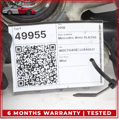 2014-2020 Mercedes X156 GLA250 CLA250 Front Right Spindle Knuckle Wheel Hub OEM