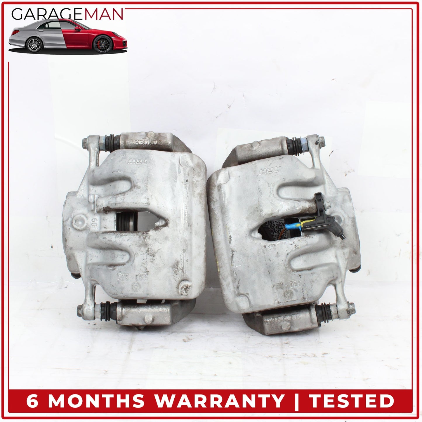 2015-2020 Mercedes W205 C300 Front Left and Right Side Brake Caliper Set OEM