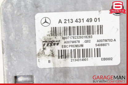 2018-2022 Mercedes-Benz E450 W238 ABS Anti Lock Brake Pump Module 2134314901 OEM