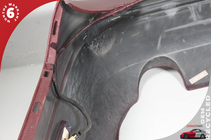 02-05 Ford Thunderbird Convertible Rear Bumper Cover Red 1W6Z17K835BAA