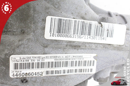 2012-2019 Mercedes X166 GL550 GL350 Front Differential Axle Carrier 3.45 OEM
