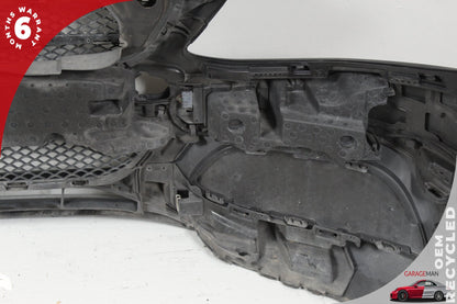 2015-2018 Mercedes-Benz C300 W205 Sedan Front Bumper Cover 2058850024 Black OEM