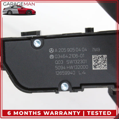 2015-2020 Mercedes W205 C300 Front Right Side Door Seat Heater Switch OEM