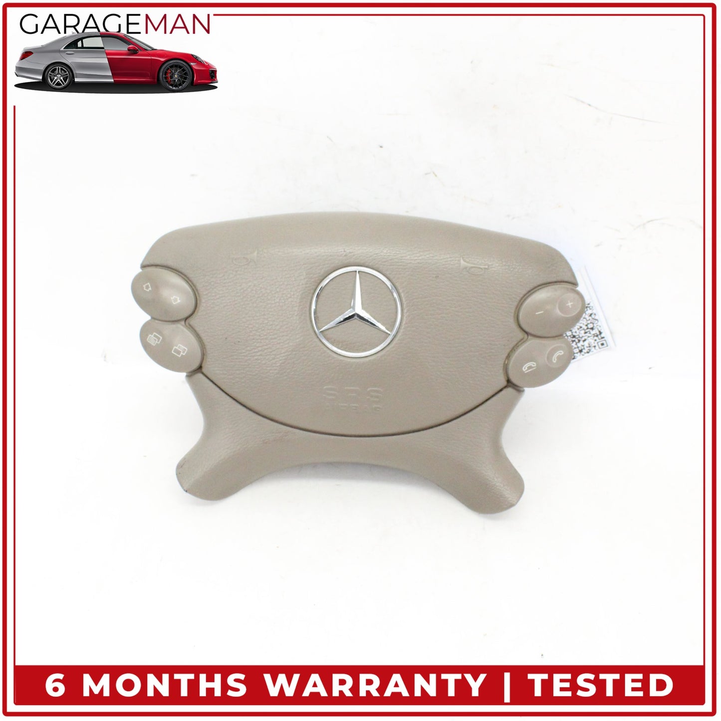 2003-2009 Mercedes-Benz CLK350 W209 Coupe Steering Wheel Airbag 2308600102 OEM