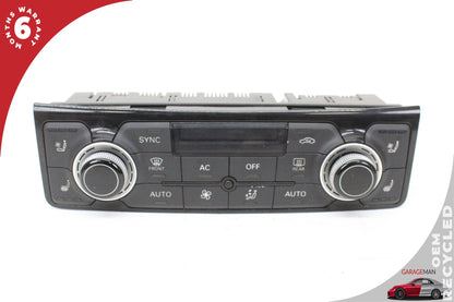 2011-2018 Audi A8 S8 Front AC Temperature Climate Control Panel 4H0820043H OEM