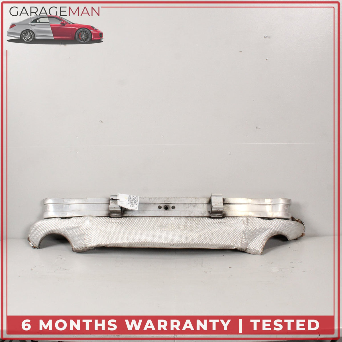 1999-2001 Porsche 911 Rear Bumper Reinforcement Impact Bar w/ Heat Shield OEM