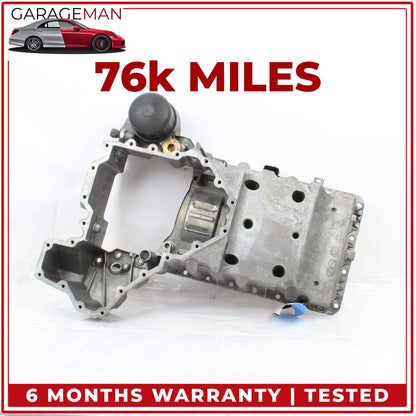 2009-2019 BMW 650i 550i X5 X6 750i 4.4L V8 N63 Engine Upper Oil Pan 7605524 OEM