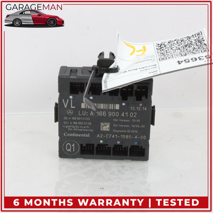 2012-2020 Mercedes W166 ML350 CLA250 Front Left Side Door Control Module OEM