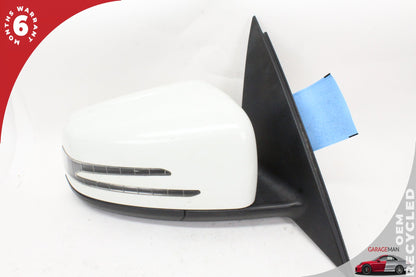 2010-2011 Mercedes W204 C300 Front Right Side Door Rear View Mirror White OEM