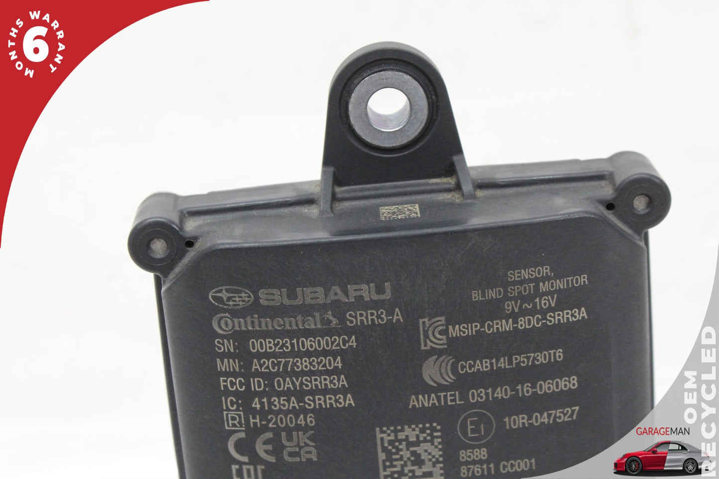 2022-2025 Subaru BRZ Toyota GR86 Blind Spot Radar Sensor Module 4135ASRR3A OEM