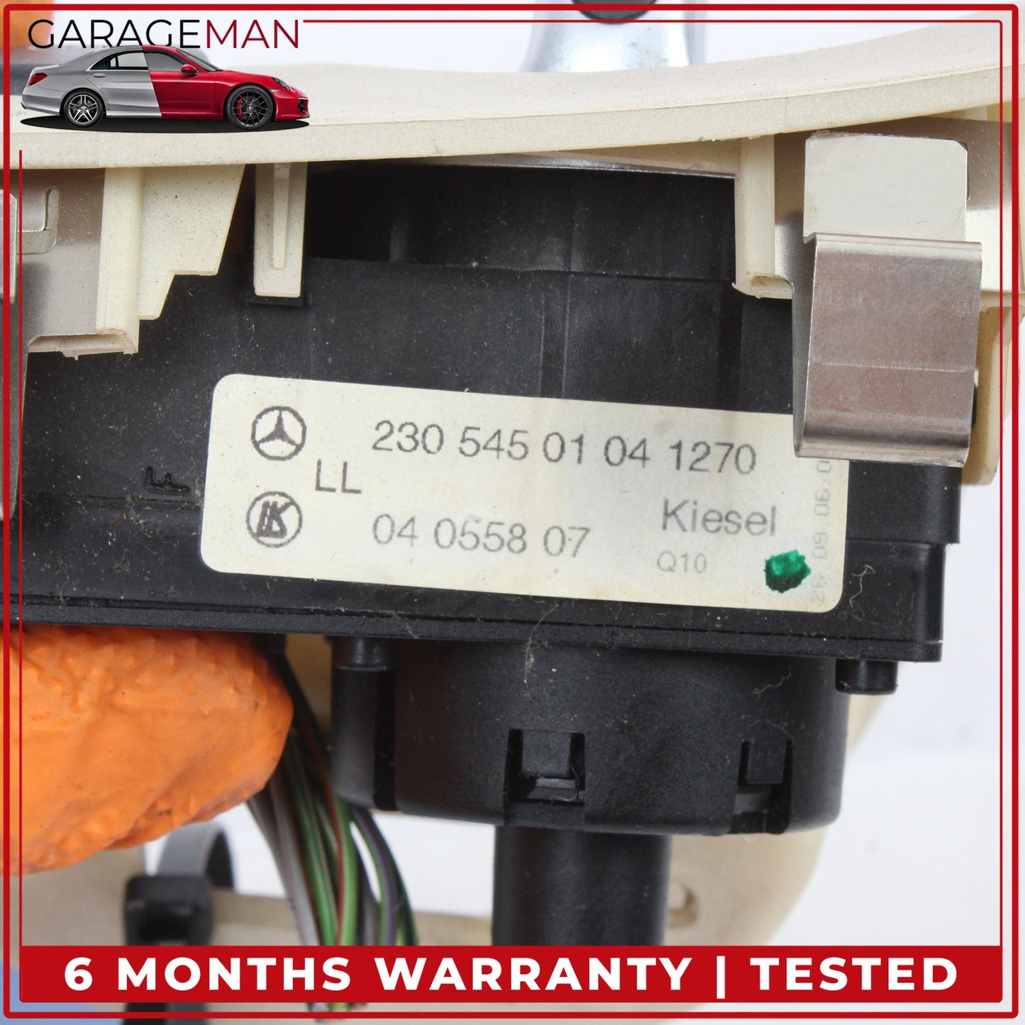 2003-2012 Mercedes R230 SL550 Headlight Control Switch w/ Trim 2305450104 OEM
