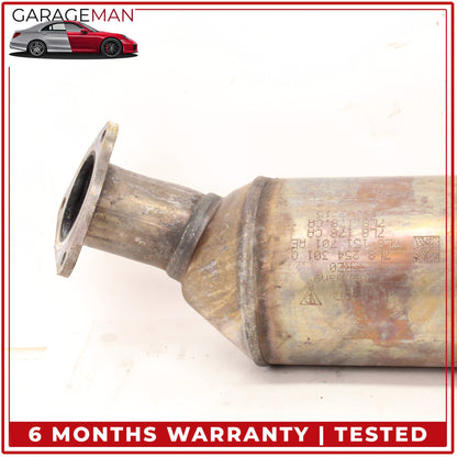 2011-2015 Audi Q7 4L 3.0L Left Side Exhaust Downpipe 7L8254301Q OEM