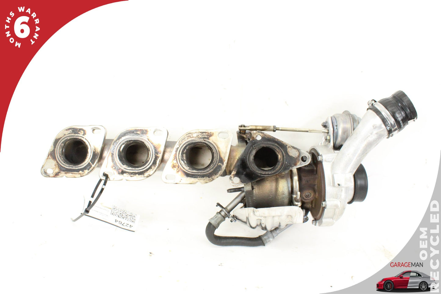 2011-2020 Mercedes X166 GL550 M278 Left Turbocharger Turbo Charger Manifold OEM