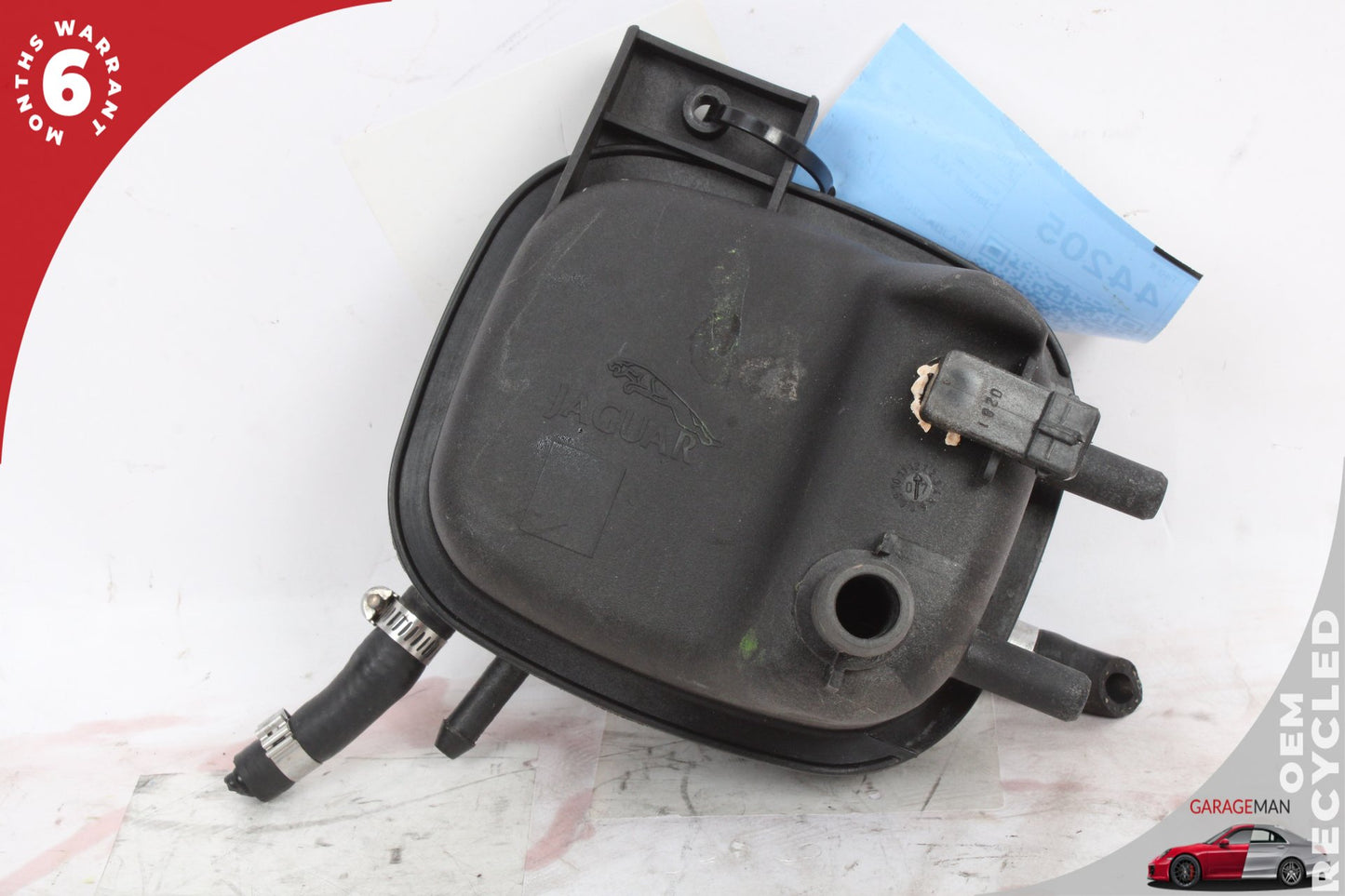 1997-2006 Jaguar XK8 X100 Expansion Coolant Water Reservoir Tank MJD4400AB OEM