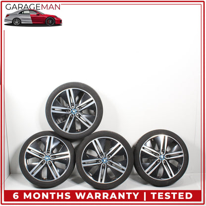 2014-2021 BMW i3 I01 Front and Rear Wheel Rim w/ Tire Complete Set of 4 OEM