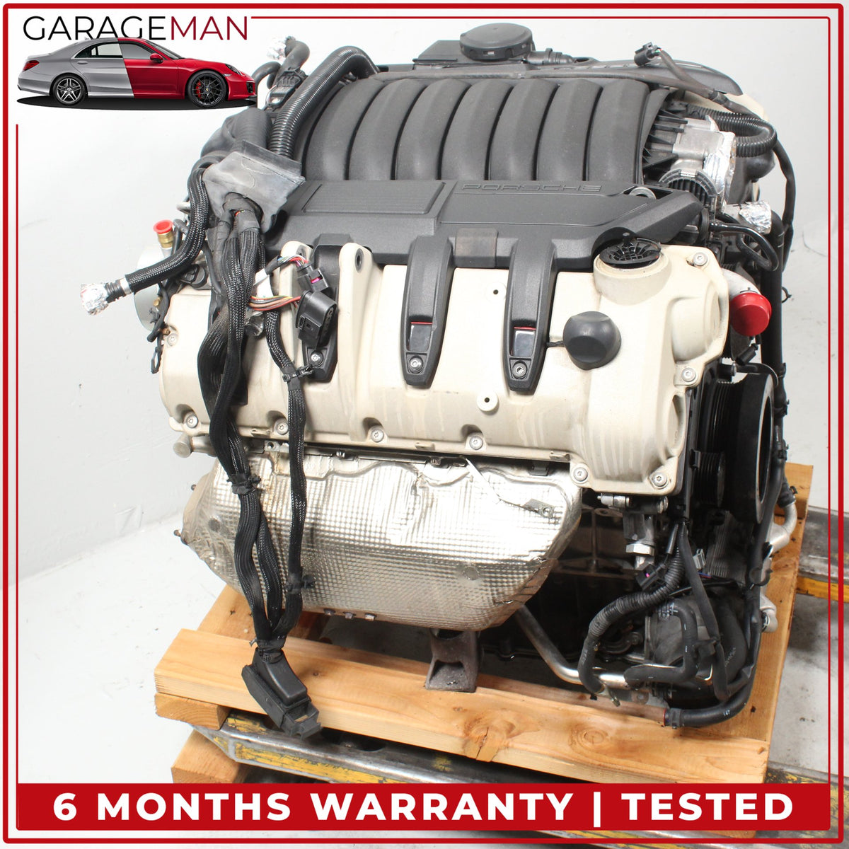 2010-2013 Porsche Panamera 970 RWD 4.8L Engine Motor Assembly M48.20 OEM 130K