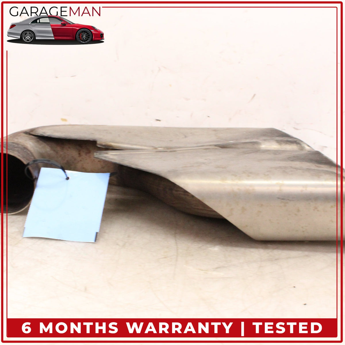 2003-2006 Porsche Cayenne 955 Turbo Exhaust Mufflers Muffler Tips Set OEM