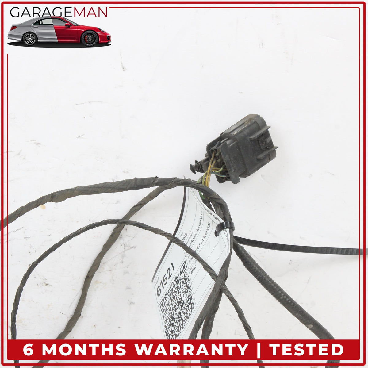 2010-2012 Range Rover L322 Rear Bumper Parking Wire Harness w/ Sensors OEM