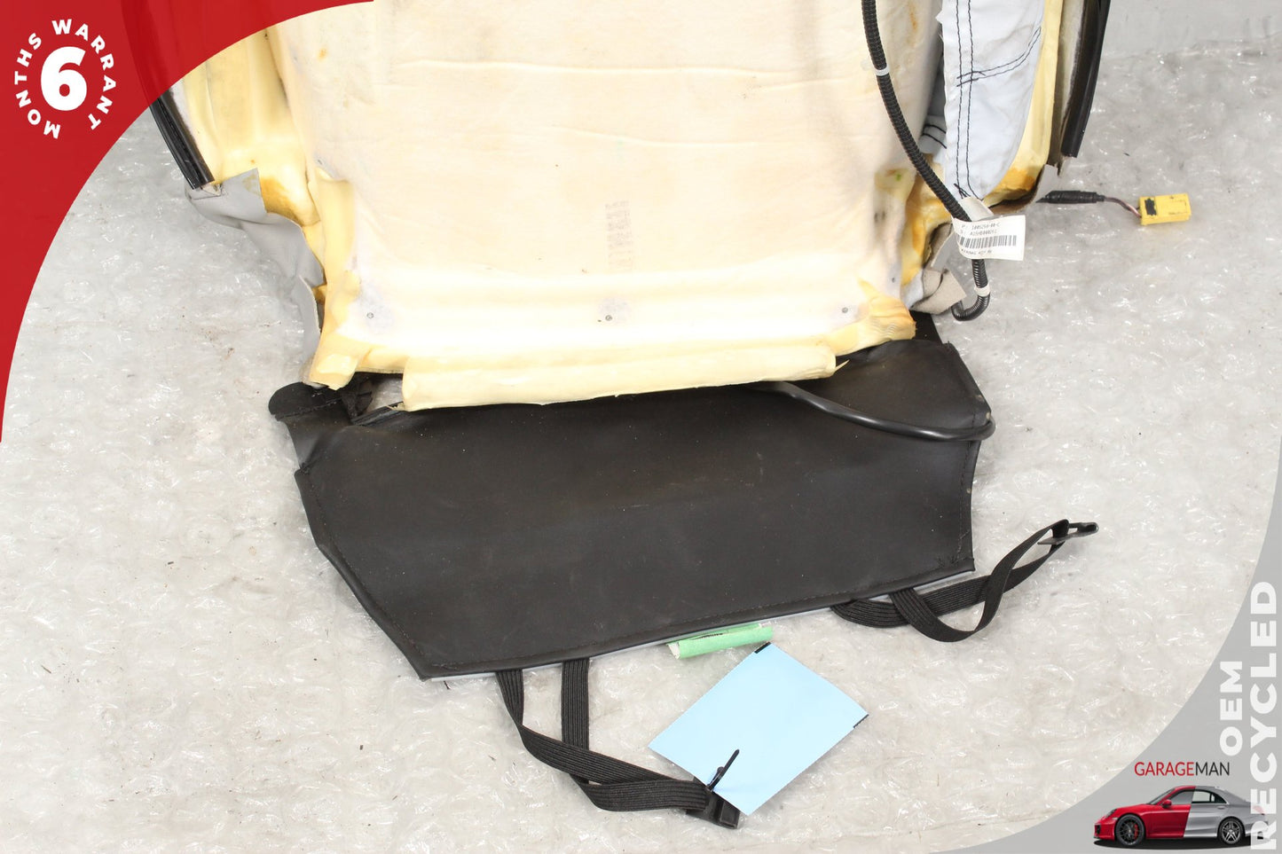 2012-2015 Tesla Model S 85D Front Right Upper Seat Cushion 101339701A