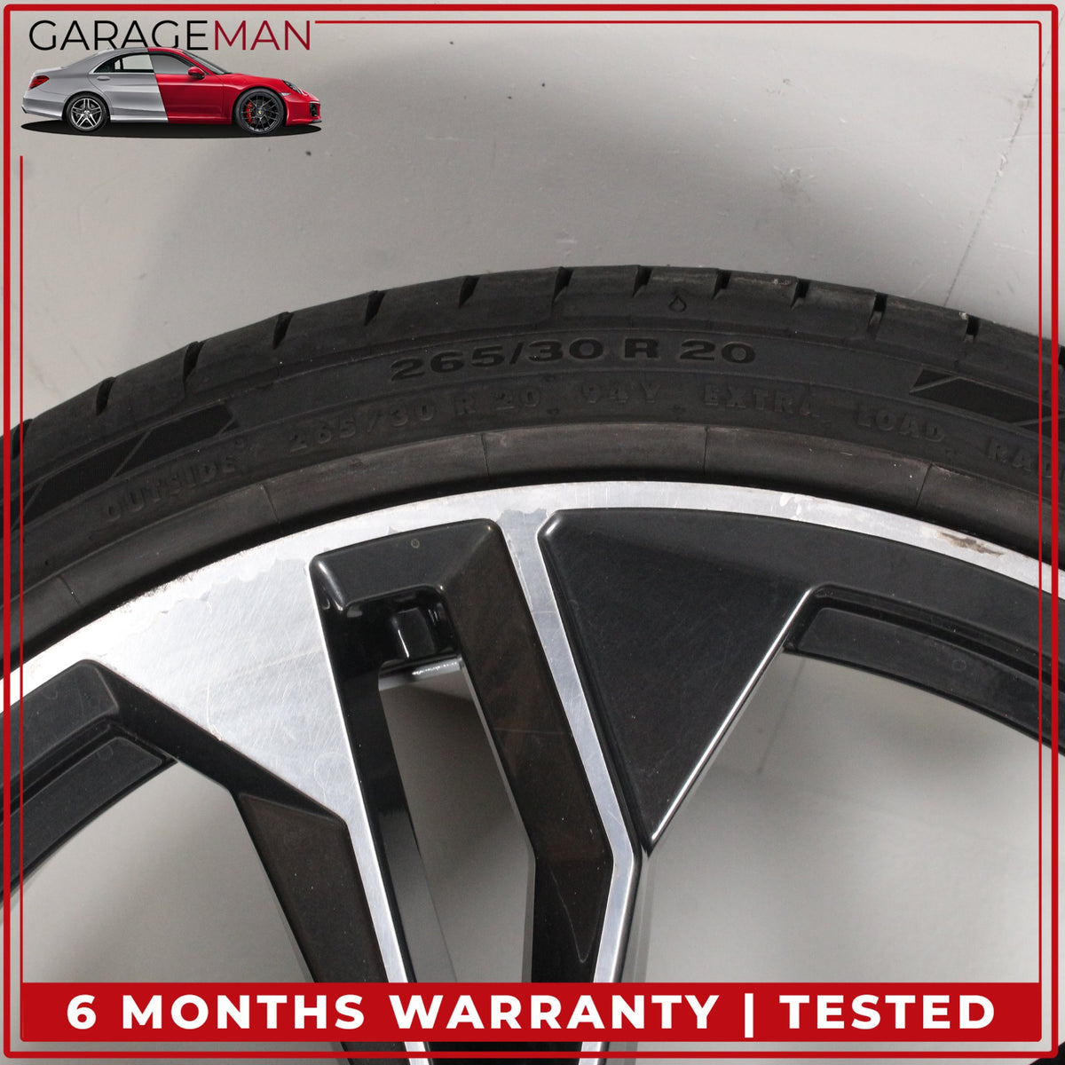 2017-2024 Audi A5 S5 Front or Rear Wheel Rim w/ Continental Tire 9JX20H2ET34 OEM