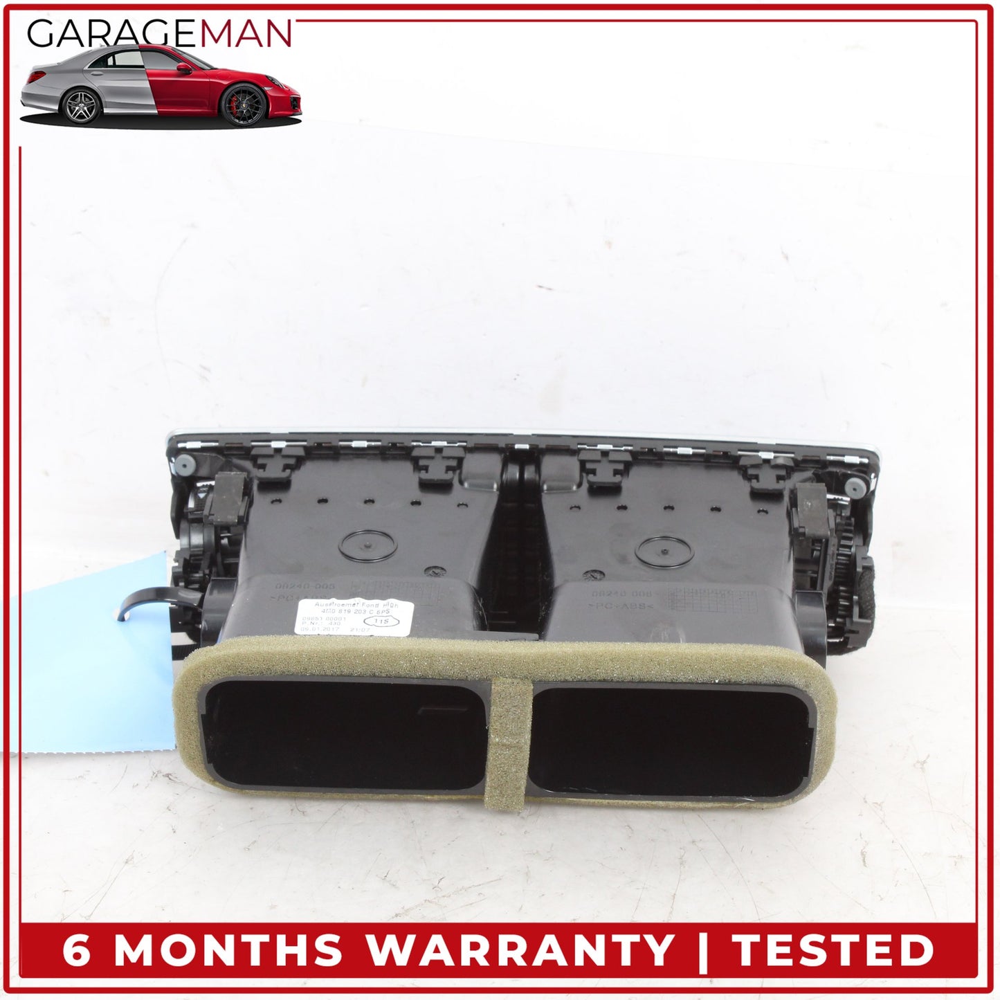 2017-2019 Audi Q7 SUV Rear AC A/C Climate Control Dual Air Vent 4M0819203 OEM