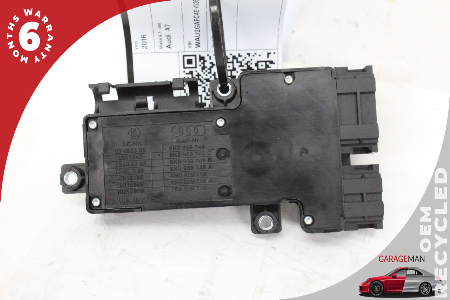 2012-2018 Audi A7 A6 Front Right Passenger Side Power Seat Adjustment Switch OEM
