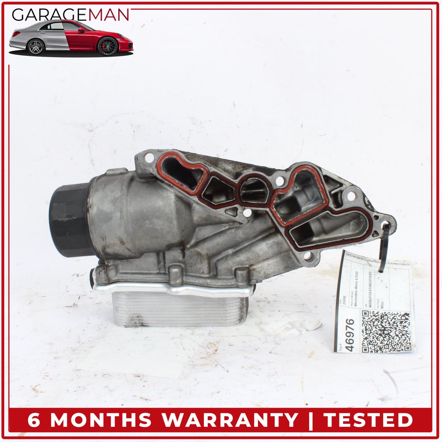 2005-2013 Mercedes W211 E350 C300 S350 Oil Filter Housing 2721800410 OEM
