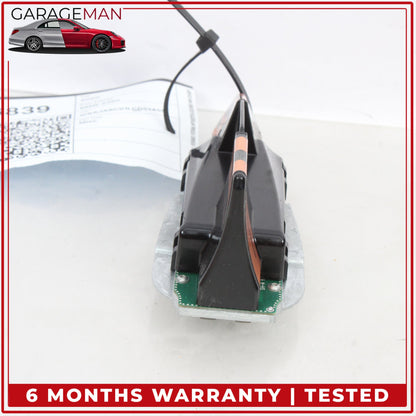 2017-2023 BMW 530e G30 Roof Shark Fin Antenna Module w/ Cover Blue Metallic OEM
