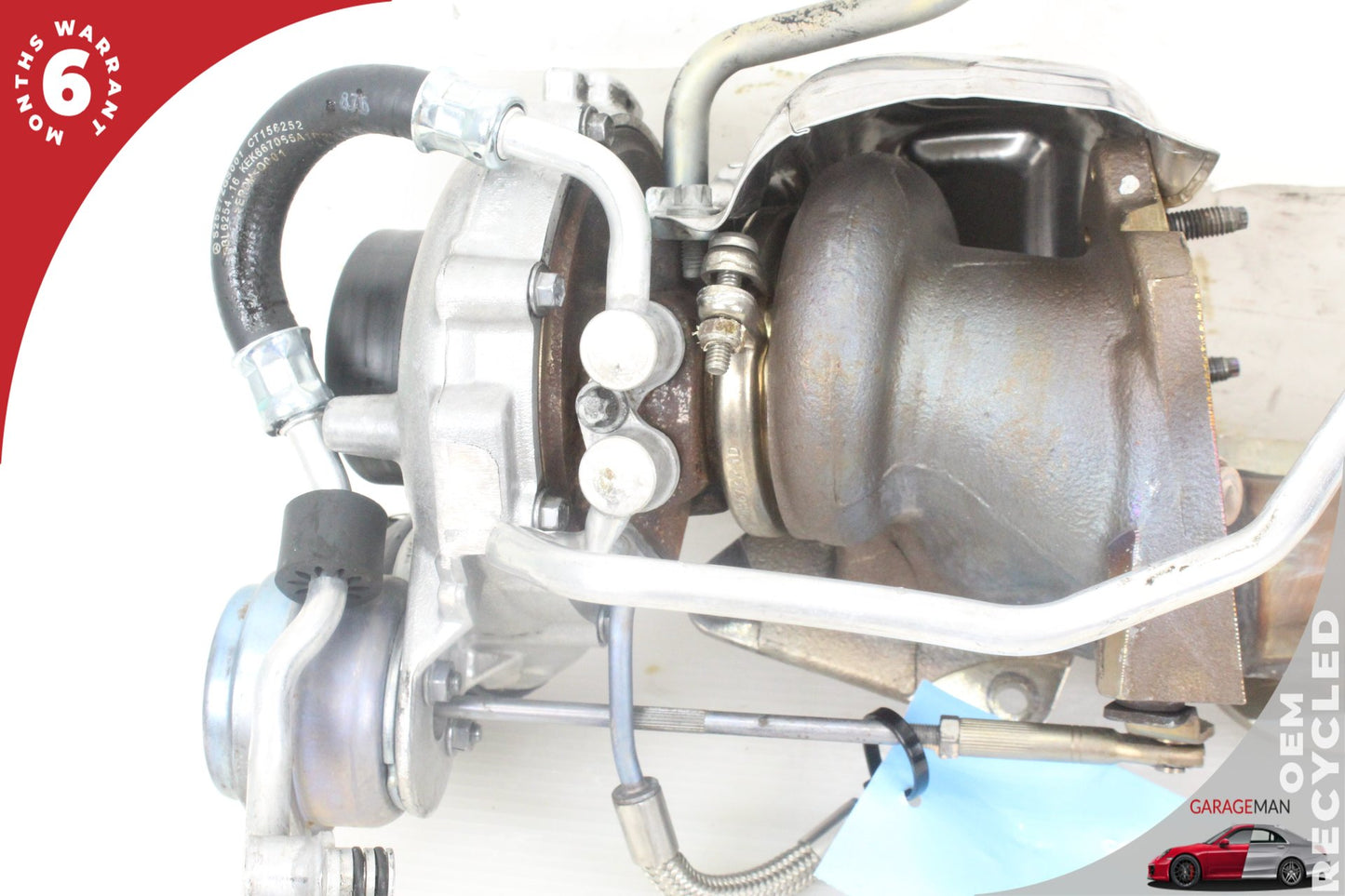 2011-2020 Mercedes W218 CLS550 Right Turbocharger Turbo Charger Manifold OEM