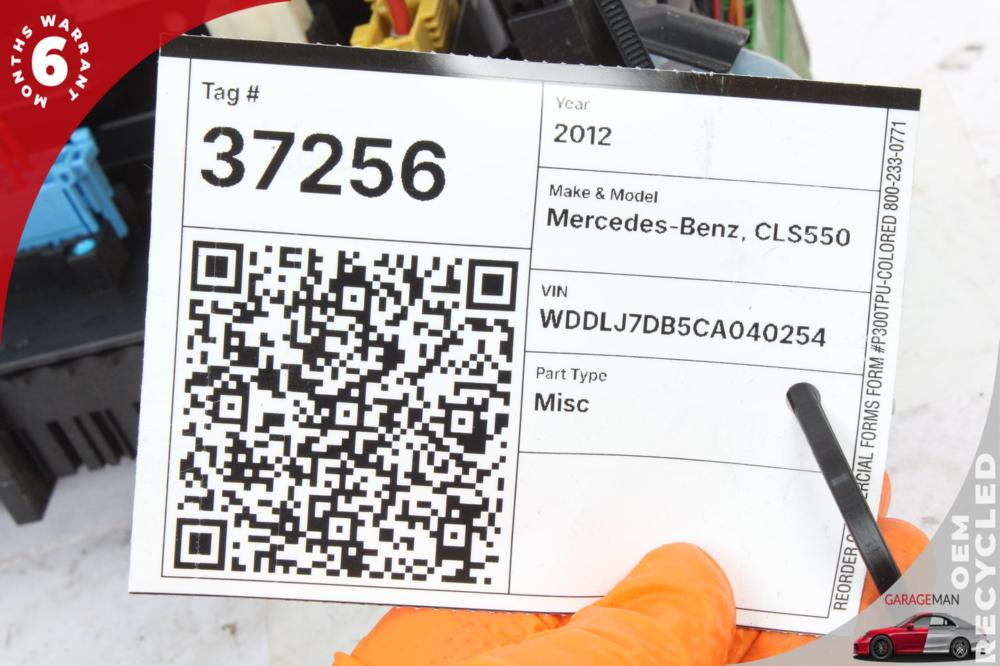 10-18 Mercedes-Benz CLS550 W218 Coupe Rear SAM Fuse Box Relay Module 2129005001