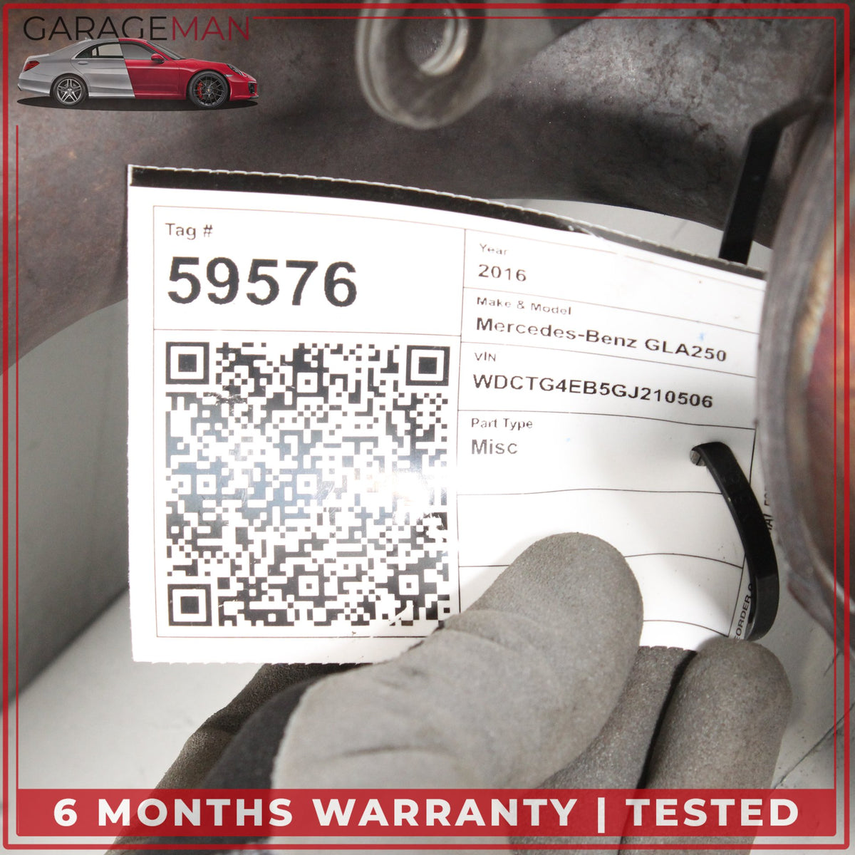 2014-2020 Mercedes X156 GLA250 CLA250 2.0L M270 Exhaust Downpipe 2464900514 OEM