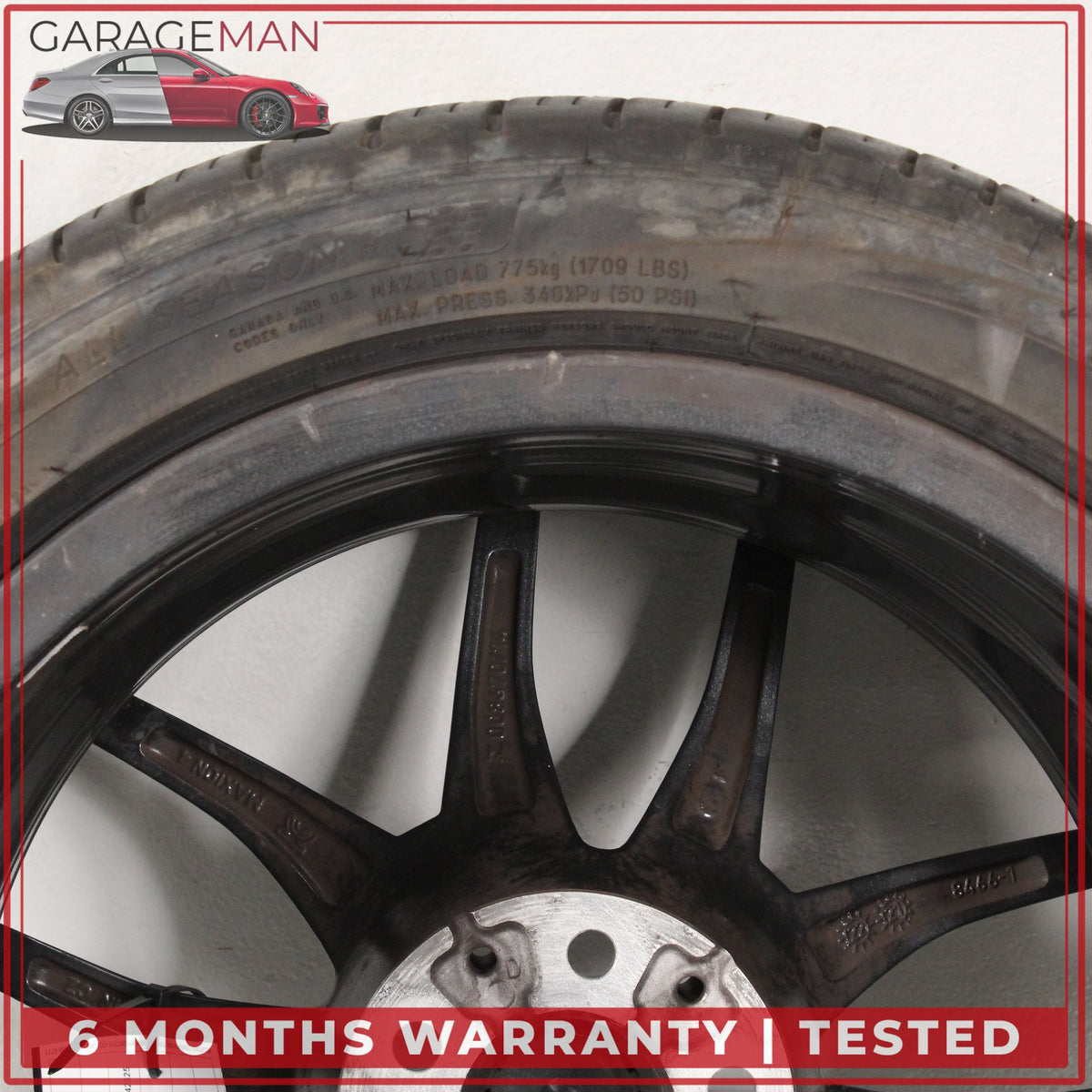 2019-2026 BMW Z4 G29 Styling 770 V-Spoke Rear Wheel Rim w/ Tire 9Jx18 ET28 OEM