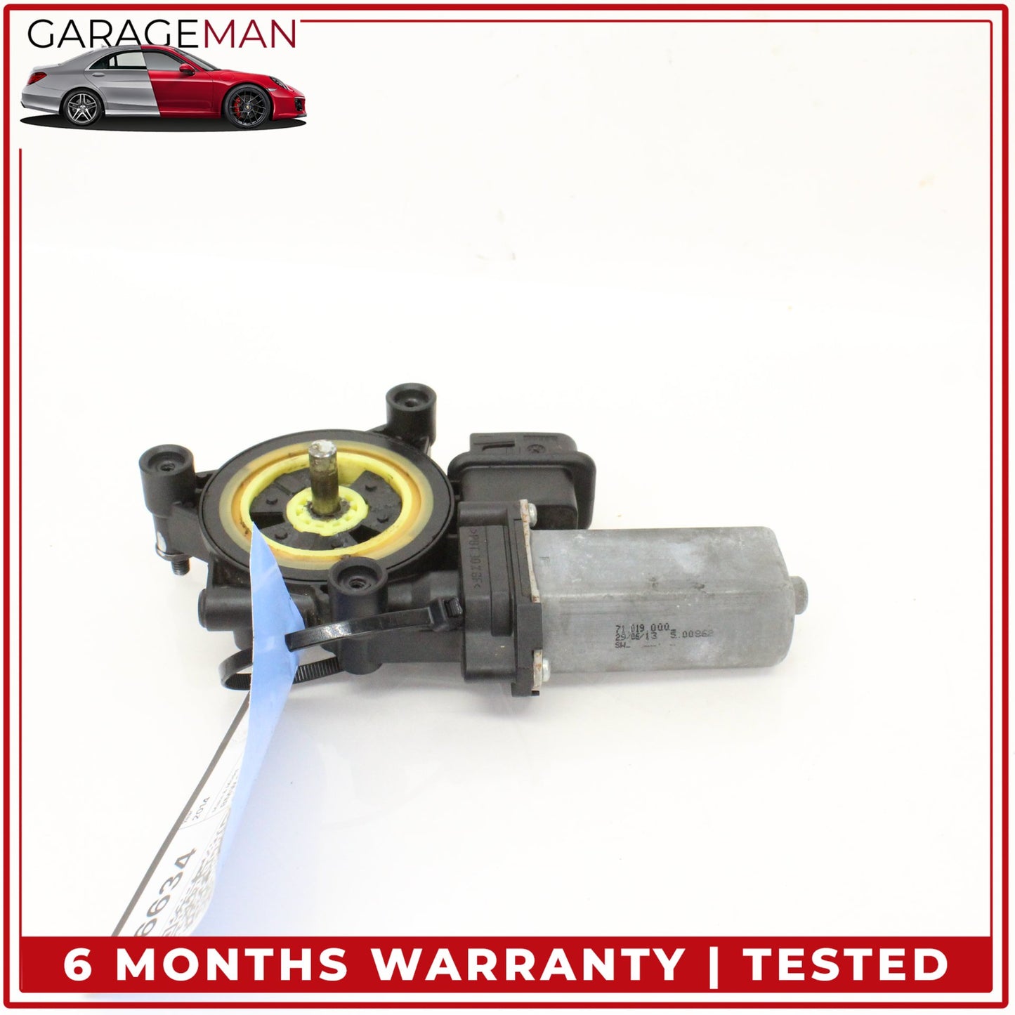 2012-2018 BMW 328d Sedan Front Left Window Regulator Motor 67627406633 OEM